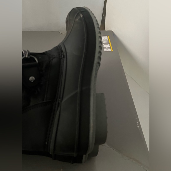 Khombu Women's Kandice Tall Lace-Up Faux Fur Winter Snow Boot size 6 M - Picture 9 of 11